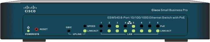 Cisco ESW-540-8P-K9 Switch